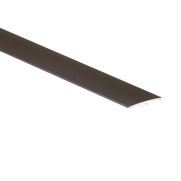 Flat Aluminium Wood Effect Door Threshold Edging Bar Trim Laminate