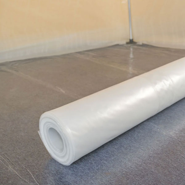 360 Gauge Clear Polythene Sheeting Roll