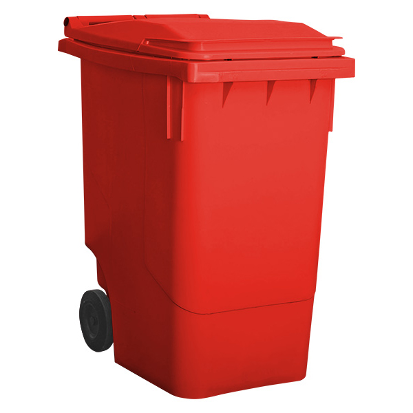 360L Outdoor Recycling Wheelie Garbage Bins