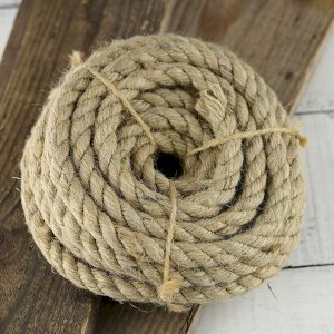 3m Strong Twisted Decking Cord Jute Rope Garden Sash Camping