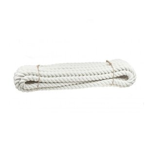 3m Long Natural Cotton White Twine Sash Cord 3 Strand Rope For Washing Clothes & Crafts