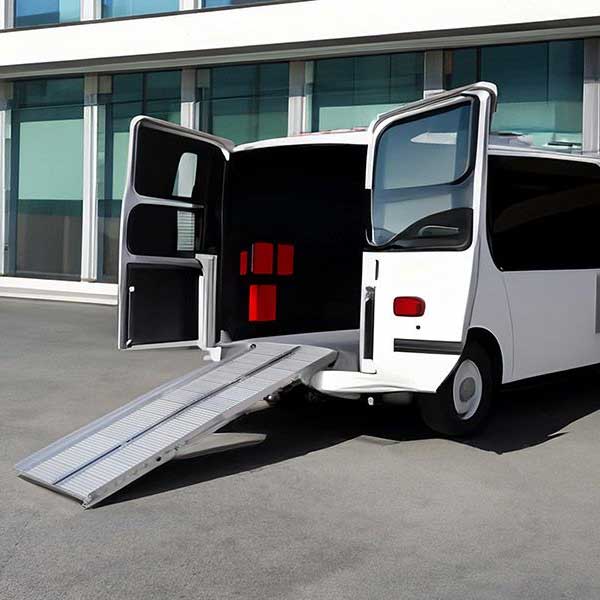 4 Section Foldable Non Slip Access Ramp