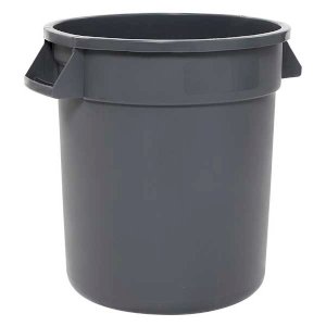 40 Liter Lightweight Plastic Grey Bin