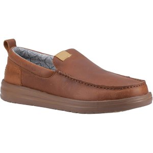 Wally Grip Premium Leather Slip-Ons