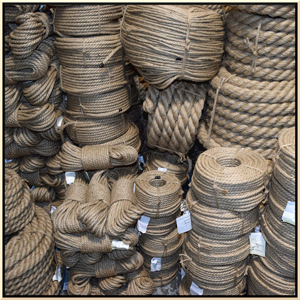 40m Jute Hessian Natural Twisted Braided Rope For Boating Sash & Garden Decking