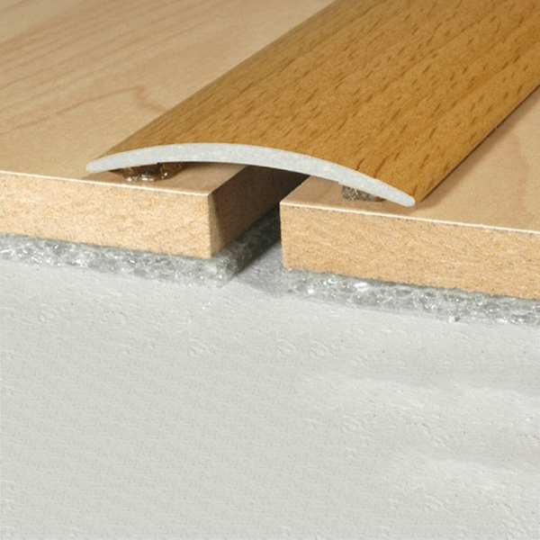 40mm Self Adhesive Wood Effect Aluminium Door Bar Threshold Floor Edge Trim