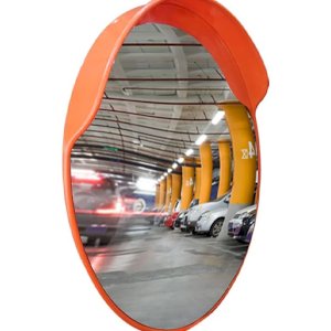 45cm Wide Angle Visible High-Definition Convex Security Round Safety Mirror for Driveway 