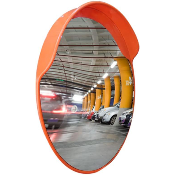 45cm Wide Angle Visible High-Definition Convex Security Round Safety Mirror for Driveway 