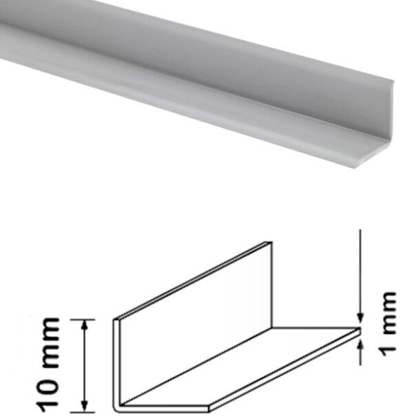5 Metres Self Adhesive Plastic Pvc Corner 90 Degree Angle Trim Flexible