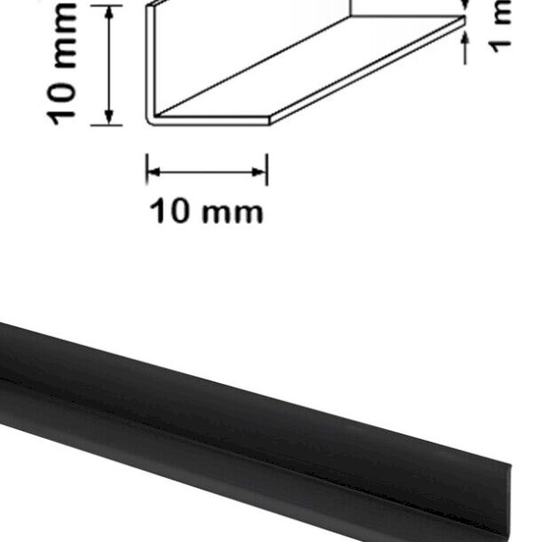 5 Metres Self Adhesive Plastic Pvc Corner 90 Degree Angle Trim Flexible