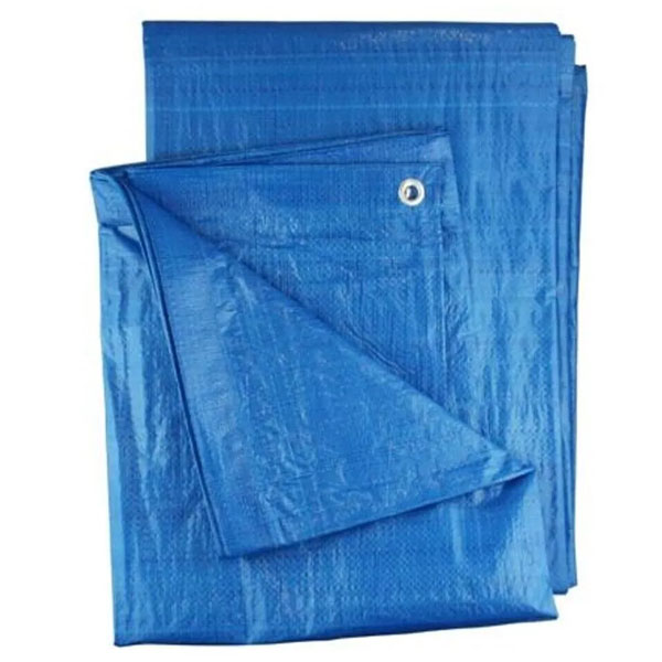 50gsm Heavy Duty Blue Waterproof Tarpaulin Cover Multipurpose Tarp Sheet