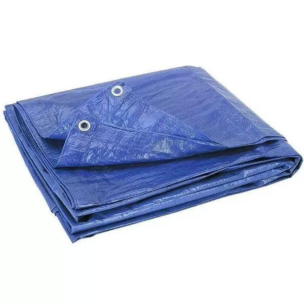 50gsm Heavy Duty Blue Waterproof Tarpaulin Cover Multipurpose Tarp Sheet