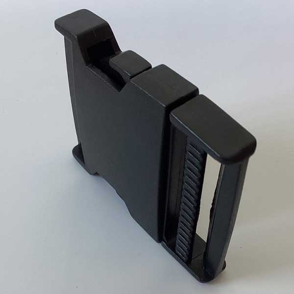 50mm Black Plastic Side Release Buckles