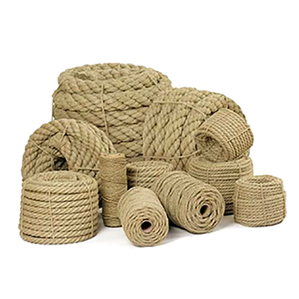 5m Long Natural Jute Twisted Braided Rope For Decking Garden & Boating Sash 