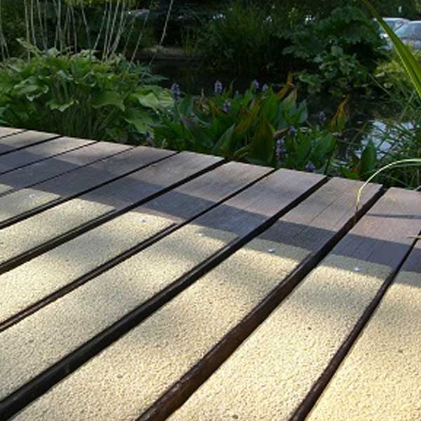 5 Pieces 600mm GRP Anti Slip Decking Strips Free Drilling and Screws 