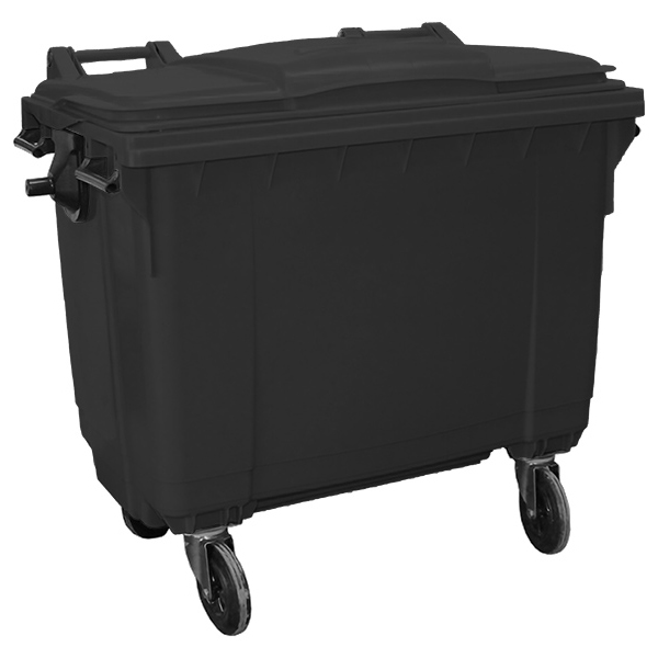 770L Litre Wheelie Waste Bin With Four Wheels