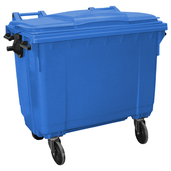 770L Litre Wheelie Waste Bin With Four Wheels