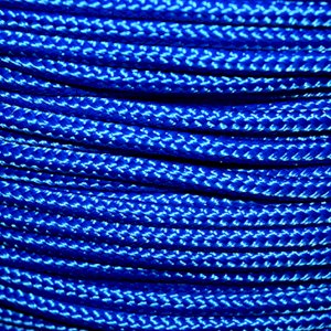 4mm Thick Polypropylene Blue Braided Cord Rope Woven Twine Boating Camping 