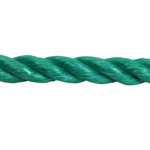 Polypropylene 8mm Thick Green Coil Nylon Lightweight 3 Strand Rope