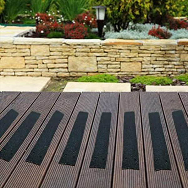 90mm Medium Decking Strip Anti Slip Black Grit For Wooden Decks