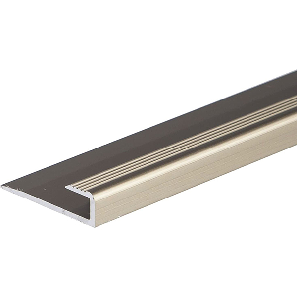 Aluminium 9mm Carpet Edge Ending Profile Cover Strip Floor Trim