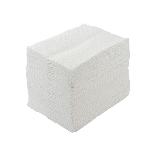 Medium (0.9L) Oil & Fuel Absorbent White Pad