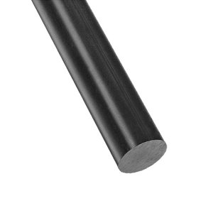 Acetal Round Plastic Rod Black - 10mm Dia