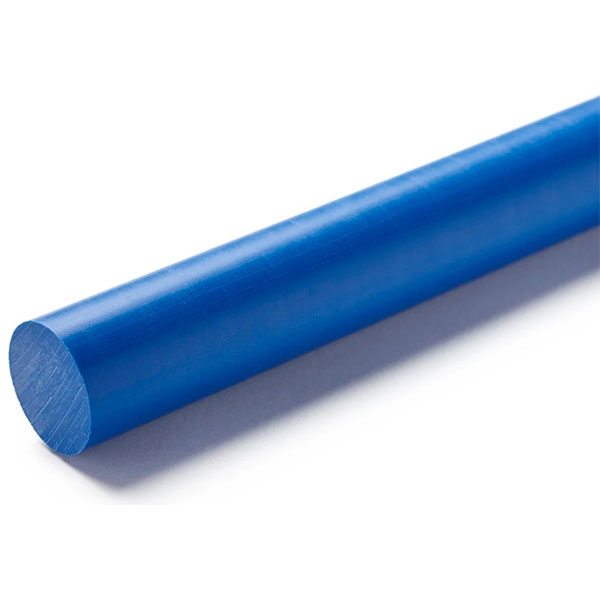 Acetal Round Plastic Rod Blue - 20mm Dia