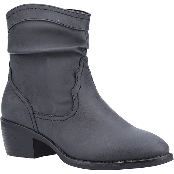 Lightweight TPR Heeled Sole Adele Boot