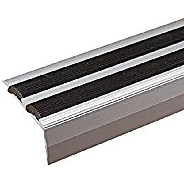 Aluminium Screw Fix Anti Slip Stair Edge Nosing Trim