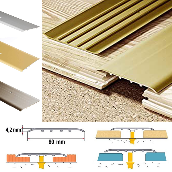 Aluminium Door Bars Threshold Carpet Cover2230