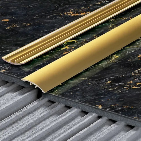 Aluminium Screw Fix Door Bars Threshold Strip Transition Trim Laminate Tiles