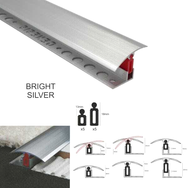 Door Thresholds / Aluminium Door Threshold T Bar Trim Adjustable Height ...