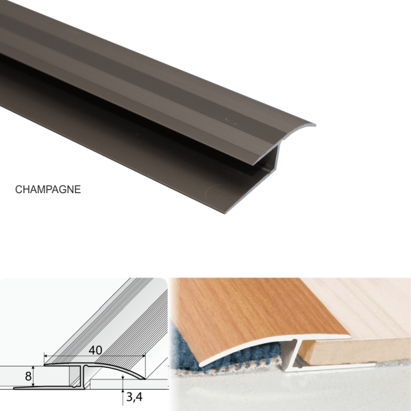 Aluminium Door Thresholds To Join Floor At Different Levels