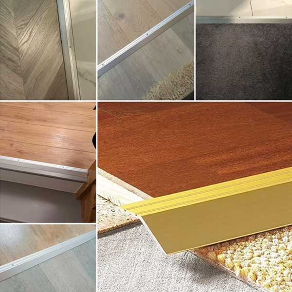 Aluminium Door Trim For Wooden Laminate Floors