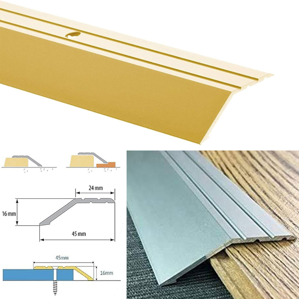 Aluminium Door Trim For Wooden Laminate Floors