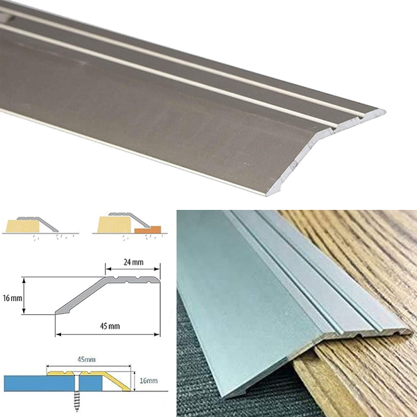 Aluminium Door Trim For Wooden Laminate Floors