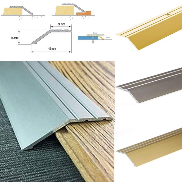 Aluminium Door Trim For Wooden Laminate Floors