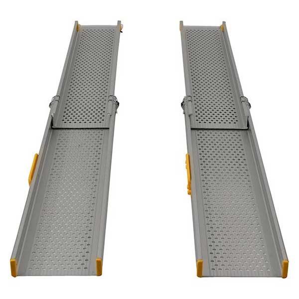 Aluminium Non Slip Mesh Channel Wheelchair Ramp