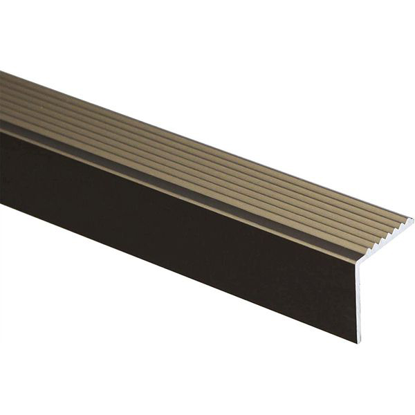 Aluminium Non Slip Stair Edge Nosing Trim