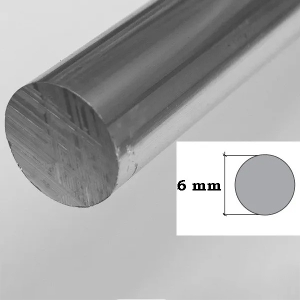 Aluminium 1m Long Round Bar Rod In Various Sizes 