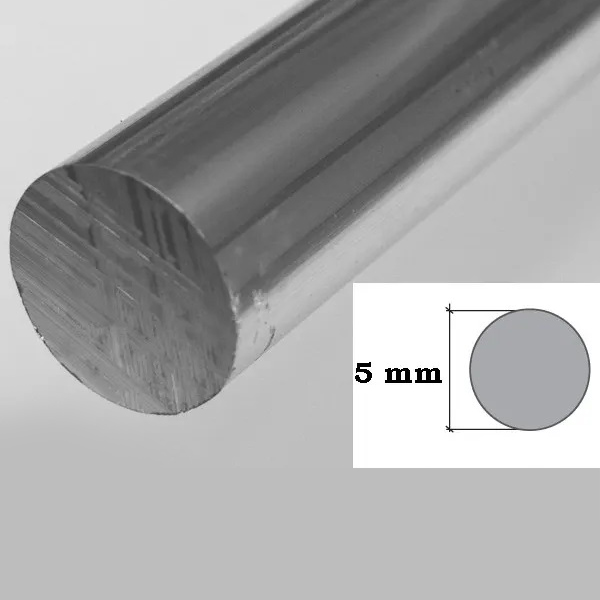 Aluminium 1m Long Round Bar Rod In Various Sizes 