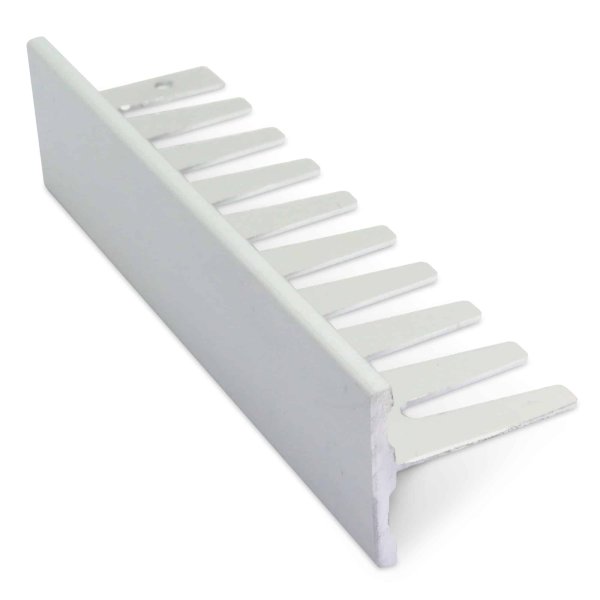 Aluminium Stair Nosing 2600mm x 28mm Formable 2 in 1