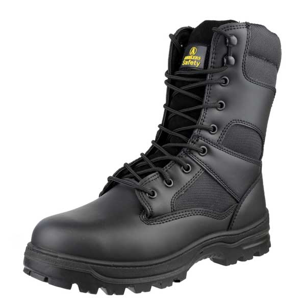 Amblers FS008 S3 SRC Side Zip Hi-Leg Safety Men's Boots 