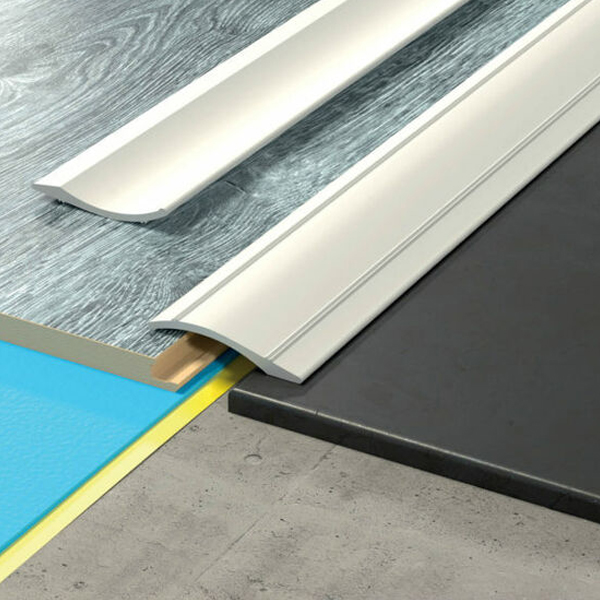 Self Adhesive Anodised Aluminium Door Floor Bar Trim Threshold Ramp