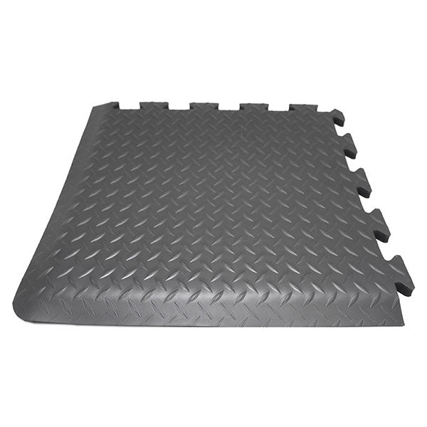 Black Anti Fatigue Comfort Mat With 15mm Thickness