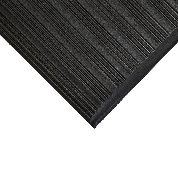 High Quality Anti Fatigue Floor PVC Mat- Ribbed Surface Pattern