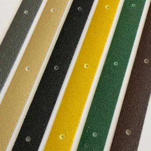 Anti Slip 50mm Pre Drilled GRP Decking Strips For Slippery Decking