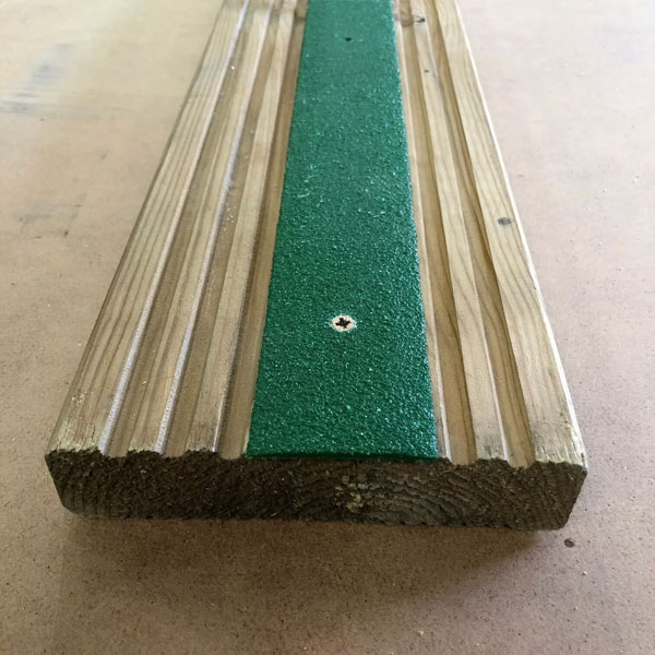 Anti Slip GRP Decking Strips for Slippery Decking Free Drilling & Screws