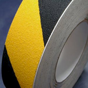 Antislip Tape Self Adhesive Safety Hazard Warning Black & Yellow